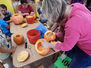 Dýňování s rodiči